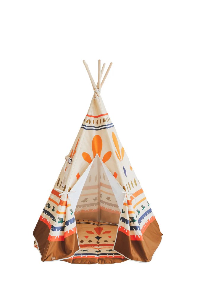 Colourful Teepee Tent for Play and Imagination