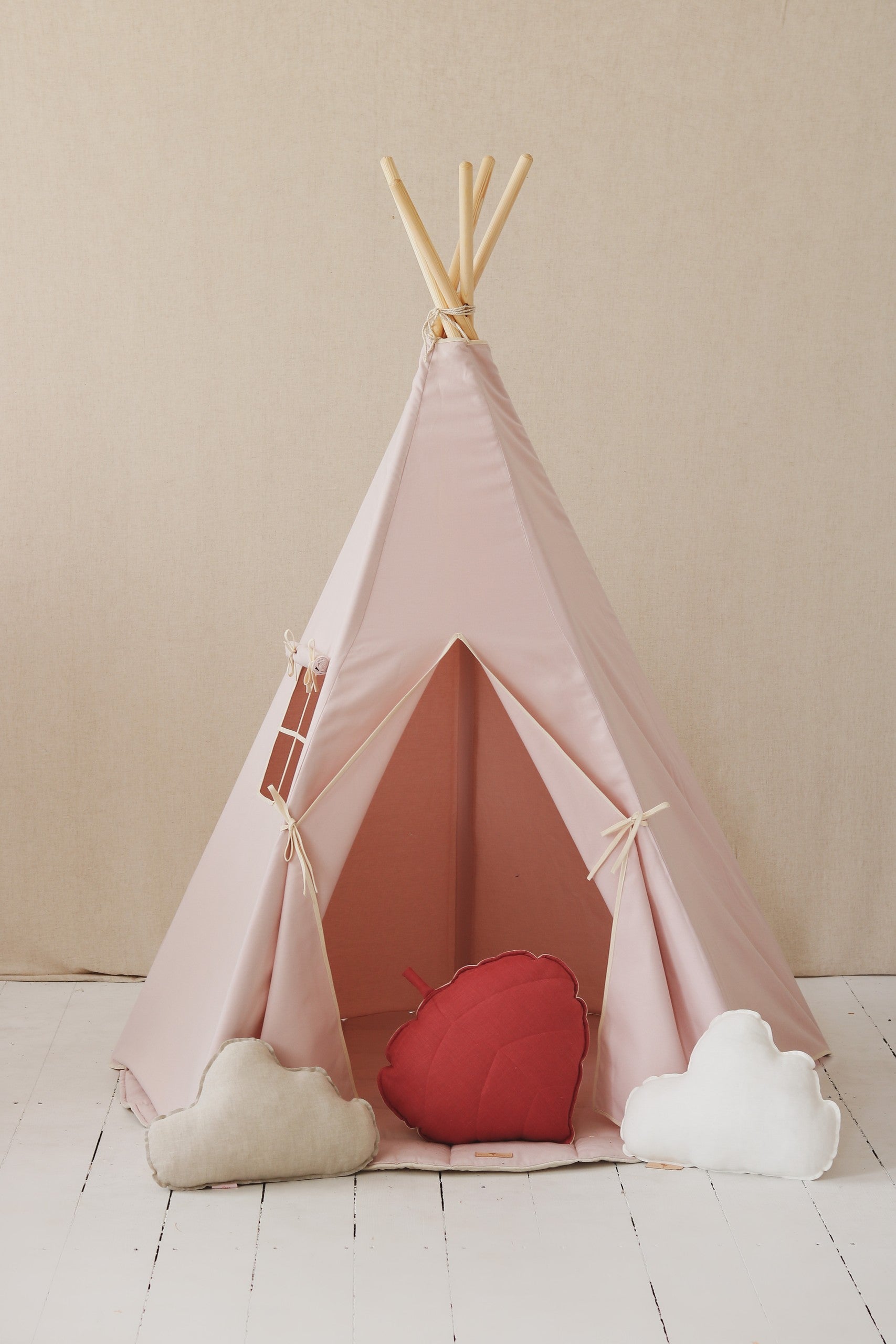 Pink Teepee Tent for Indoor and Outdoor Play