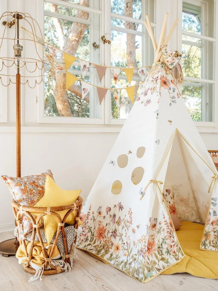 Wildflowers Teepee Tent for Creative Playtime