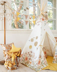 Wildflowers Teepee Tent for Creative Playtime