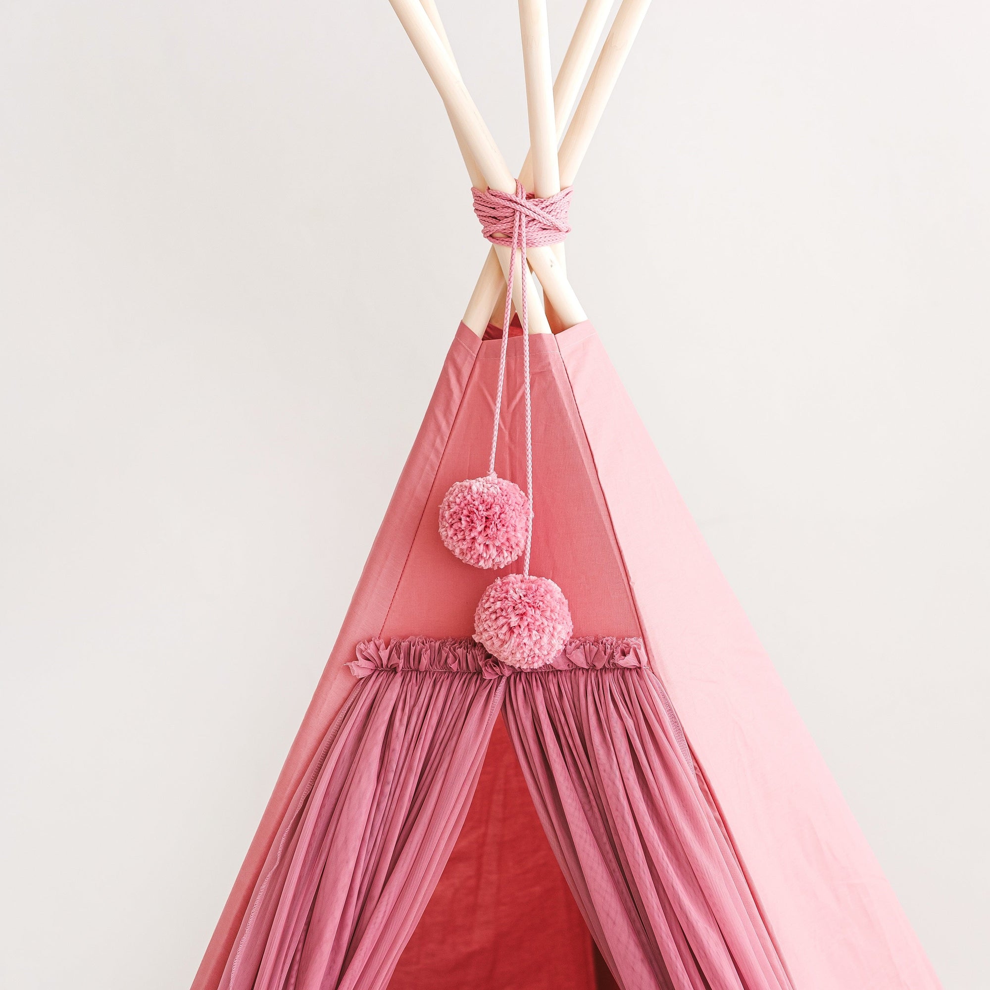 Fairy Kids Play Tent - Magical Cotton Poplin Teepee for Imaginative Play | MINICAMP by Minicamp at brixbailey.com