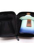 Temple Teapot Set & Three Cups - Blue Heaven