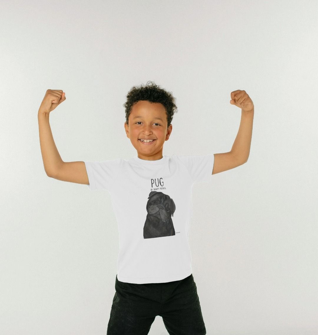 Pug Life Kids Tee – Snorts, Snoozes &amp; Style!