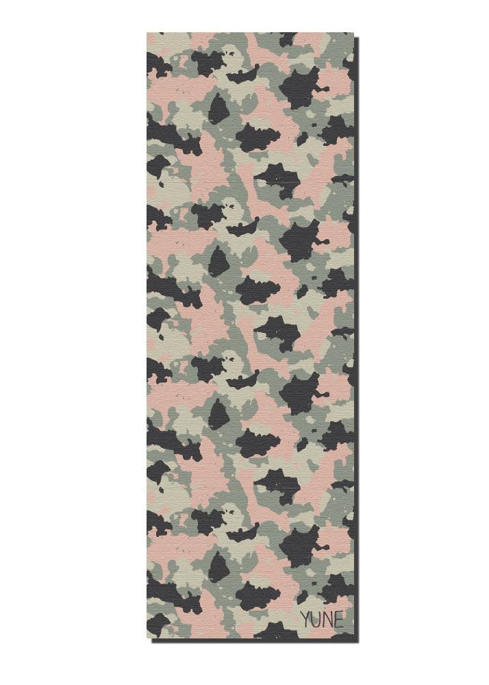 Yoga Mat | 6mm Thick | Camo | Non-Slip | Eco Friendly | Yune Yoga | Camo 4-1