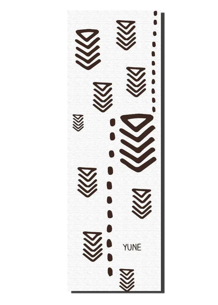 Polar Peace — Crag 6mm White Yoga Mat for Hot & Home Practice-0
