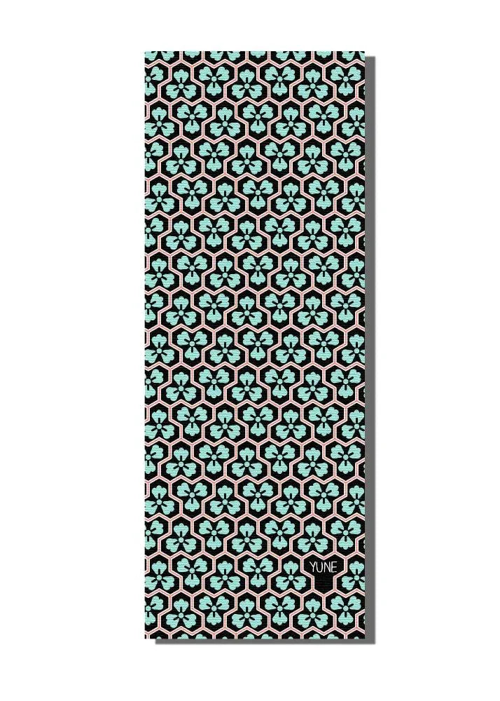 Yoga Mat | 6mm Thick | Black | Non-Slip | Eco Friendly | Yune Yoga | Crow-0