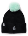 Groke Black Winter Hat for Kids