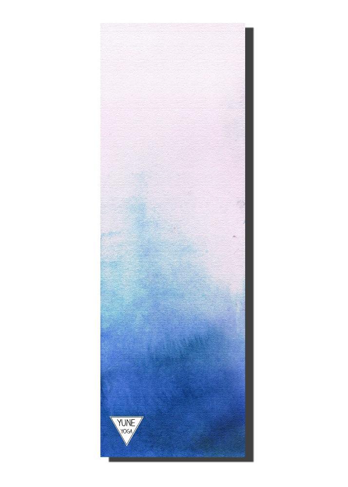 Yoga Mat | 6mm Thick | Blue | Non-Slip | Eco Friendly | Yune Yoga | Serenity-0