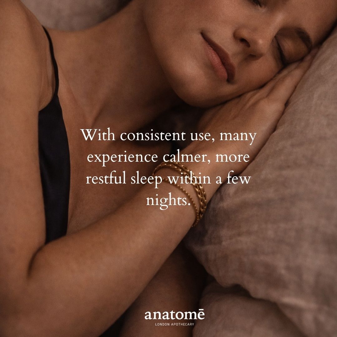 Sleep Oil for Restless Sleep | Roman Chamomile &amp; Cornish Lavender | anatomē