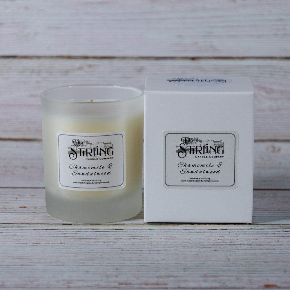 Chamomile & Sandalwood - Medium Candle