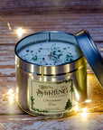 Christmas Tree - Travel Tin Candle - Cotton Wick