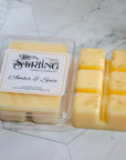 Amber & Spice - Wax Melt Clamshell