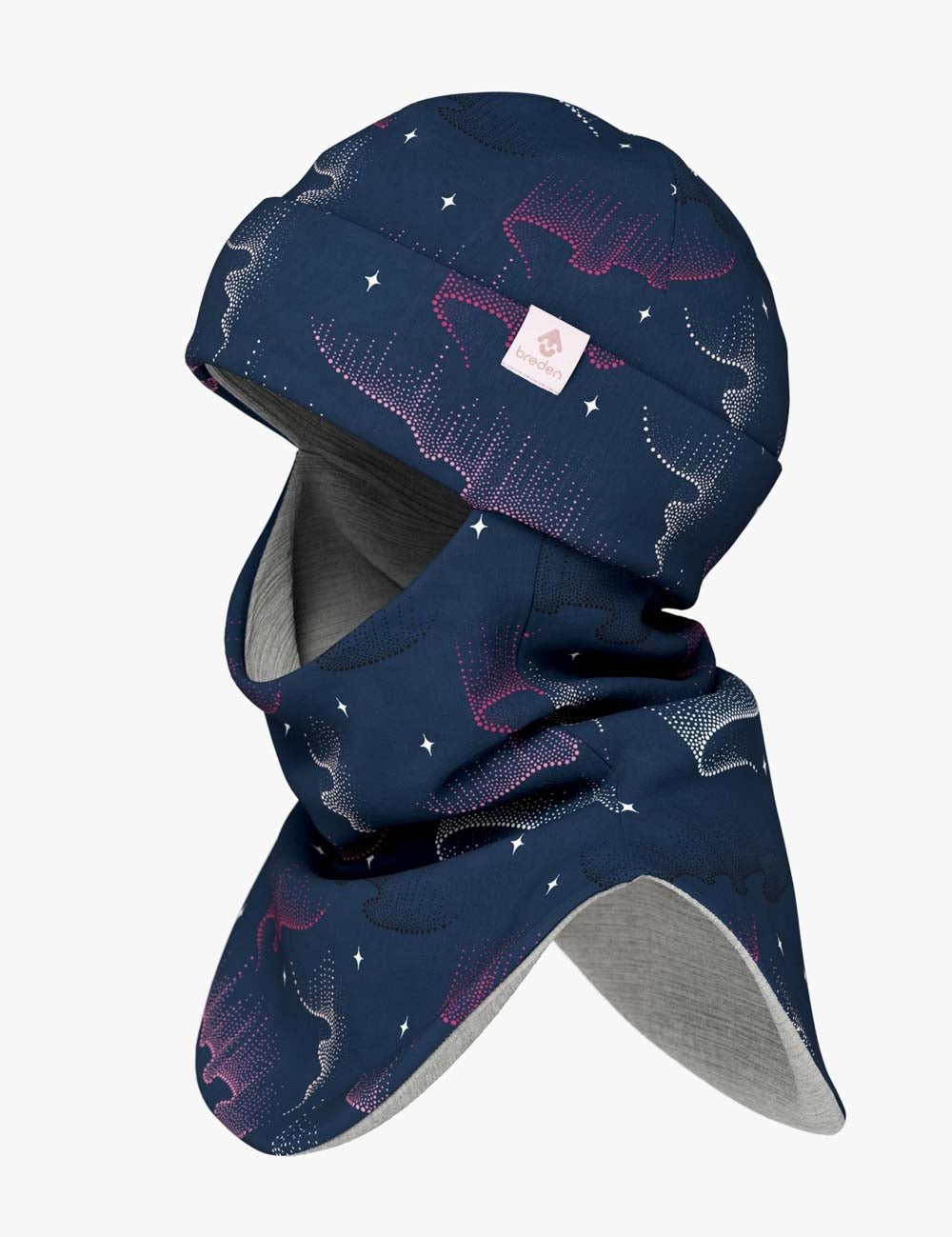 Thermal Merino Balaclava for Kids Northern Lights