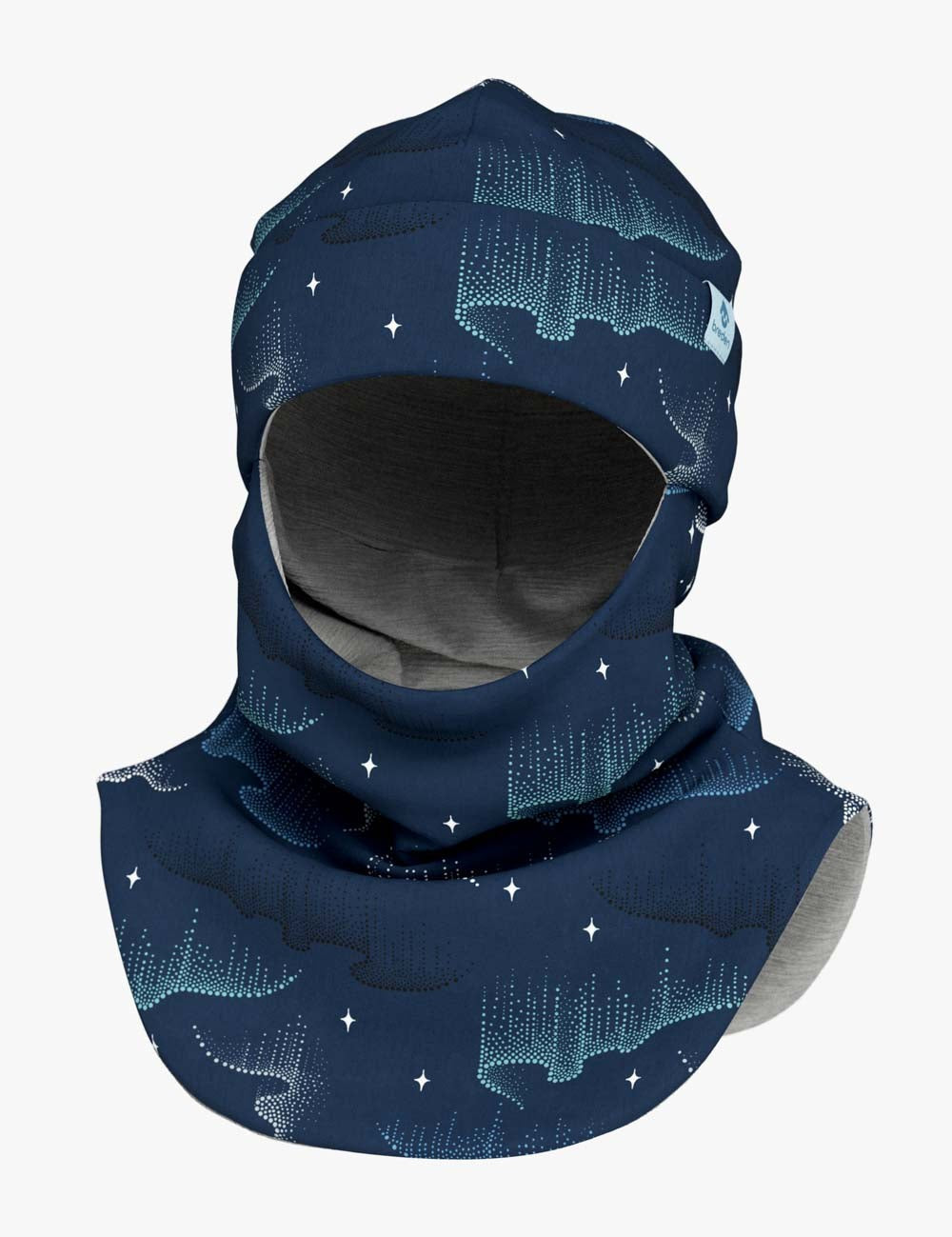 Thermal Merino Balaclava for Kids Northern Lights