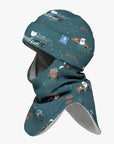 Kids Thermal Merino Balaclava with Tractors