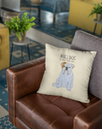 Bulldog Cushion Cover – Your New Couch Co-Commander!