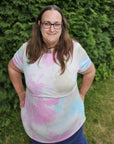 Tie Dye Breastfeeding Top