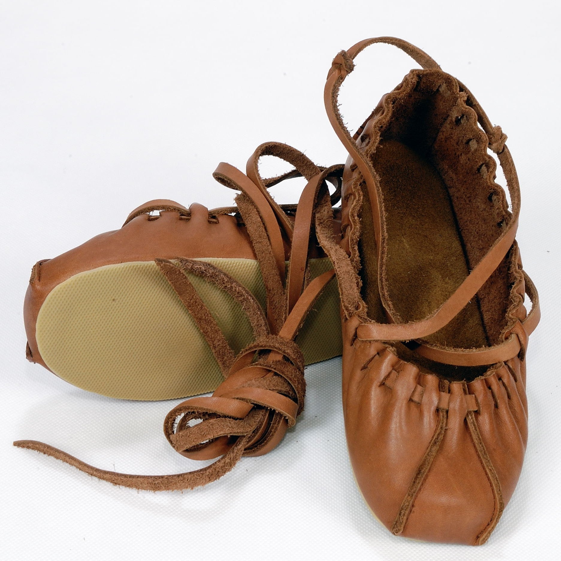 Comfortable Tied Leather Dancing Shoes