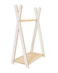 Tipi Clothing Rack For Children - Small White