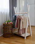Tipi Clothing Rack For Children - Small White