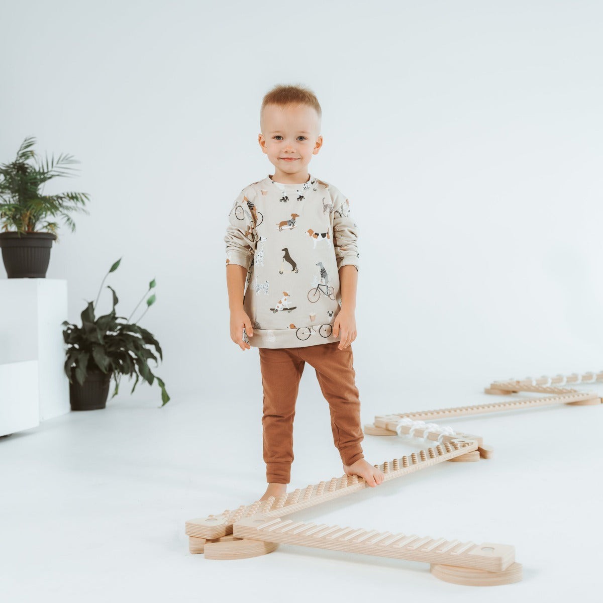 Enhance Skills with TipiToo® Balance Beam Set - Fun &amp; Functional for All Ages by Ette Tete at www.brixbailey.com