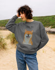 Cuddle Criminal: The Smiling Houdini Sweatshirt