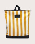 Kids backpack - Striped yellow and white