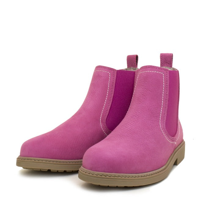 Toddy Short Boot in Raspberry