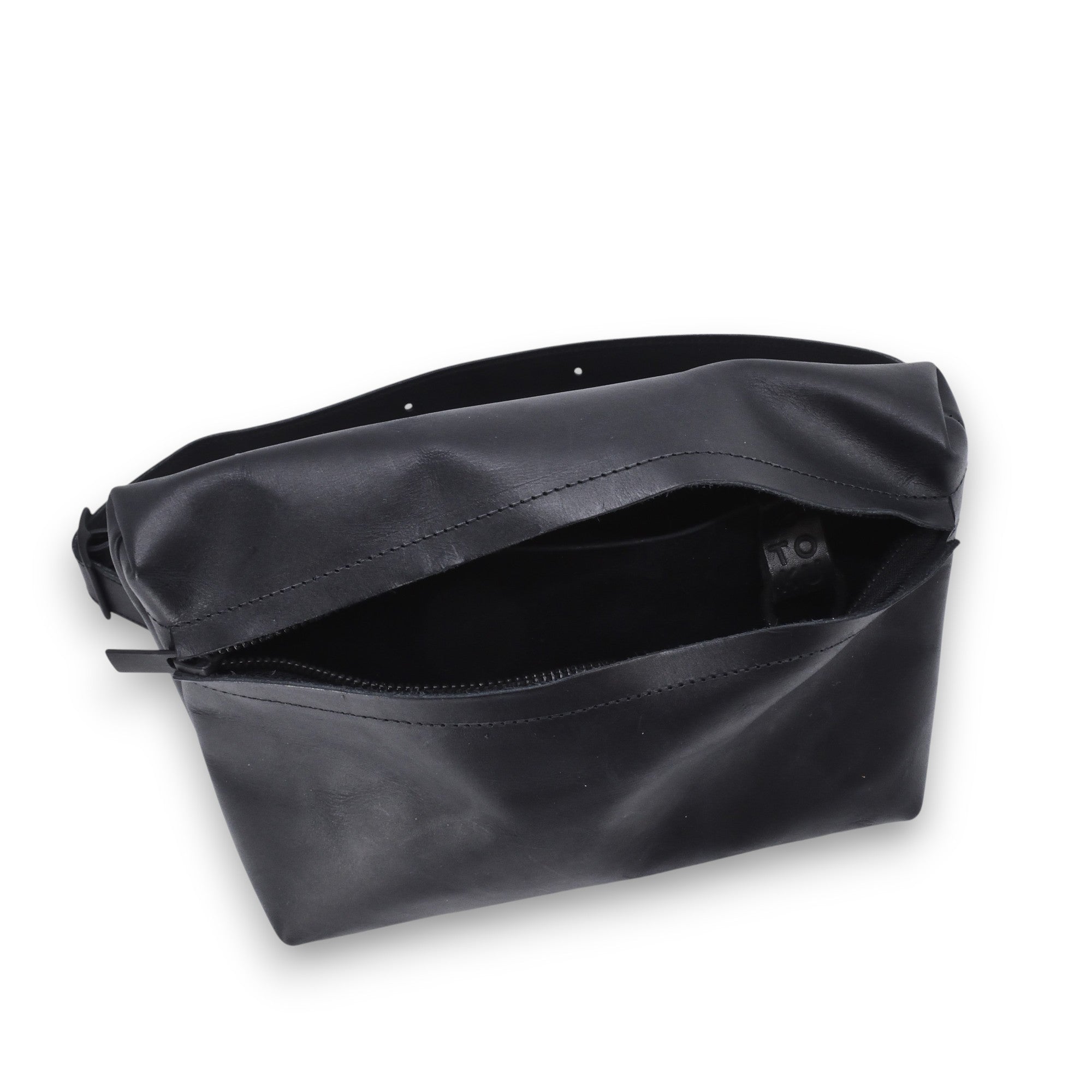 Lisbon Black Leather Crossbody Bag