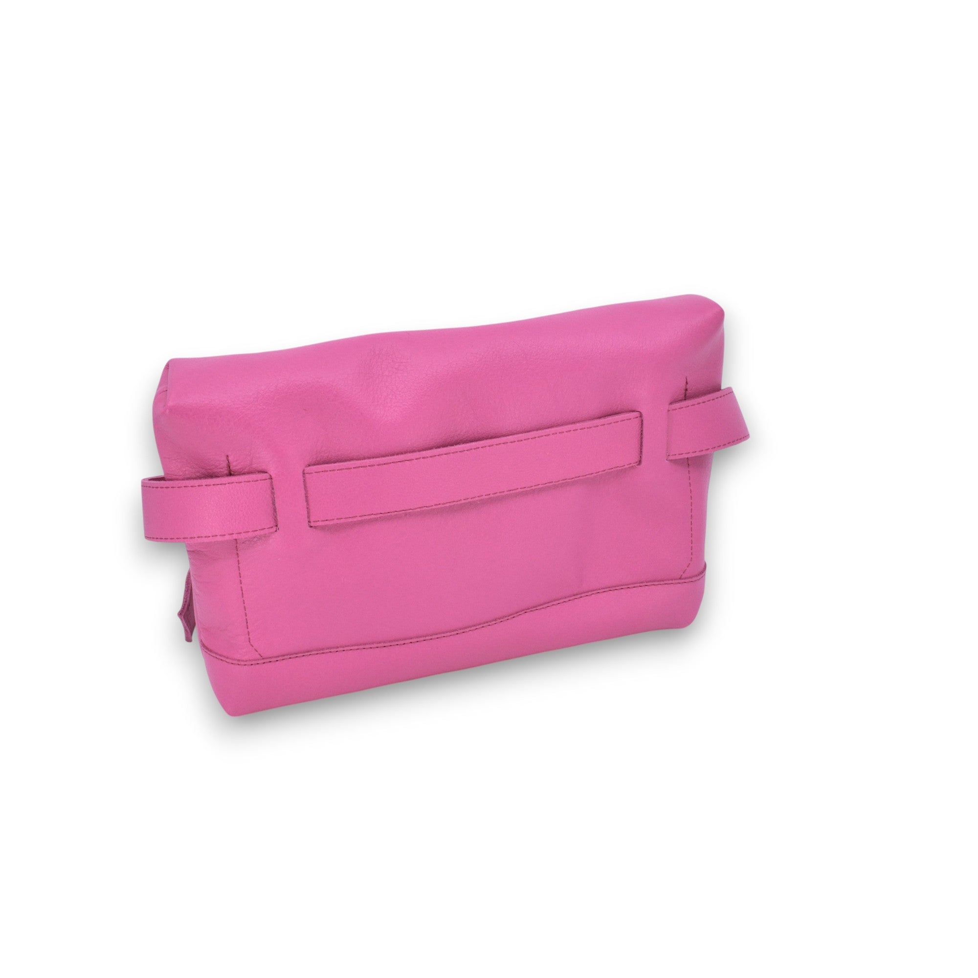 Lisbon Pink Leather Shoulder Bag