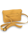 Yellow Everyday Leather Crossbody Bag