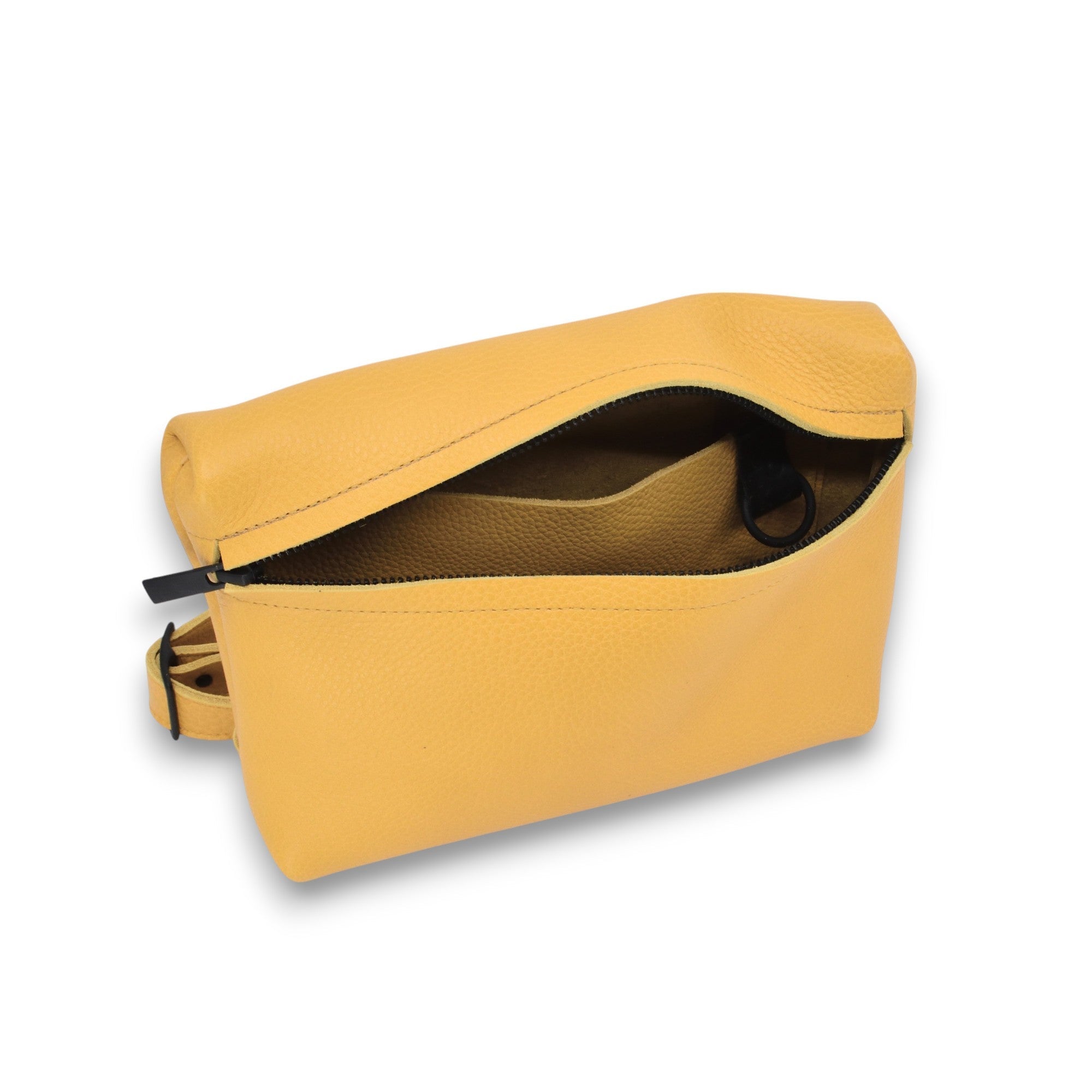 Yellow Everyday Leather Crossbody Bag