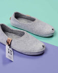 White Wool Slippers for Cozy Comfort