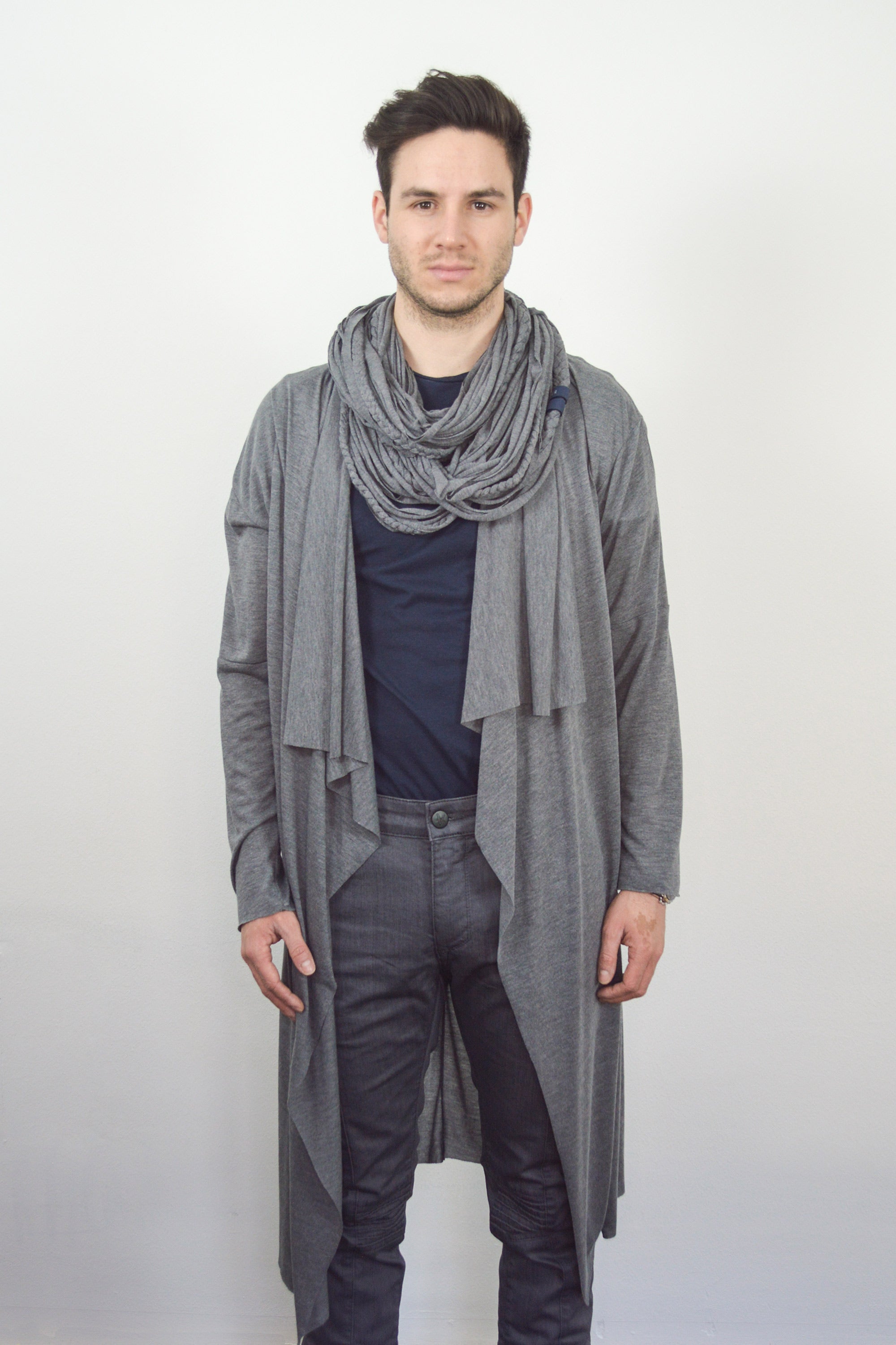 Unisex Tomke Silk Cardigan