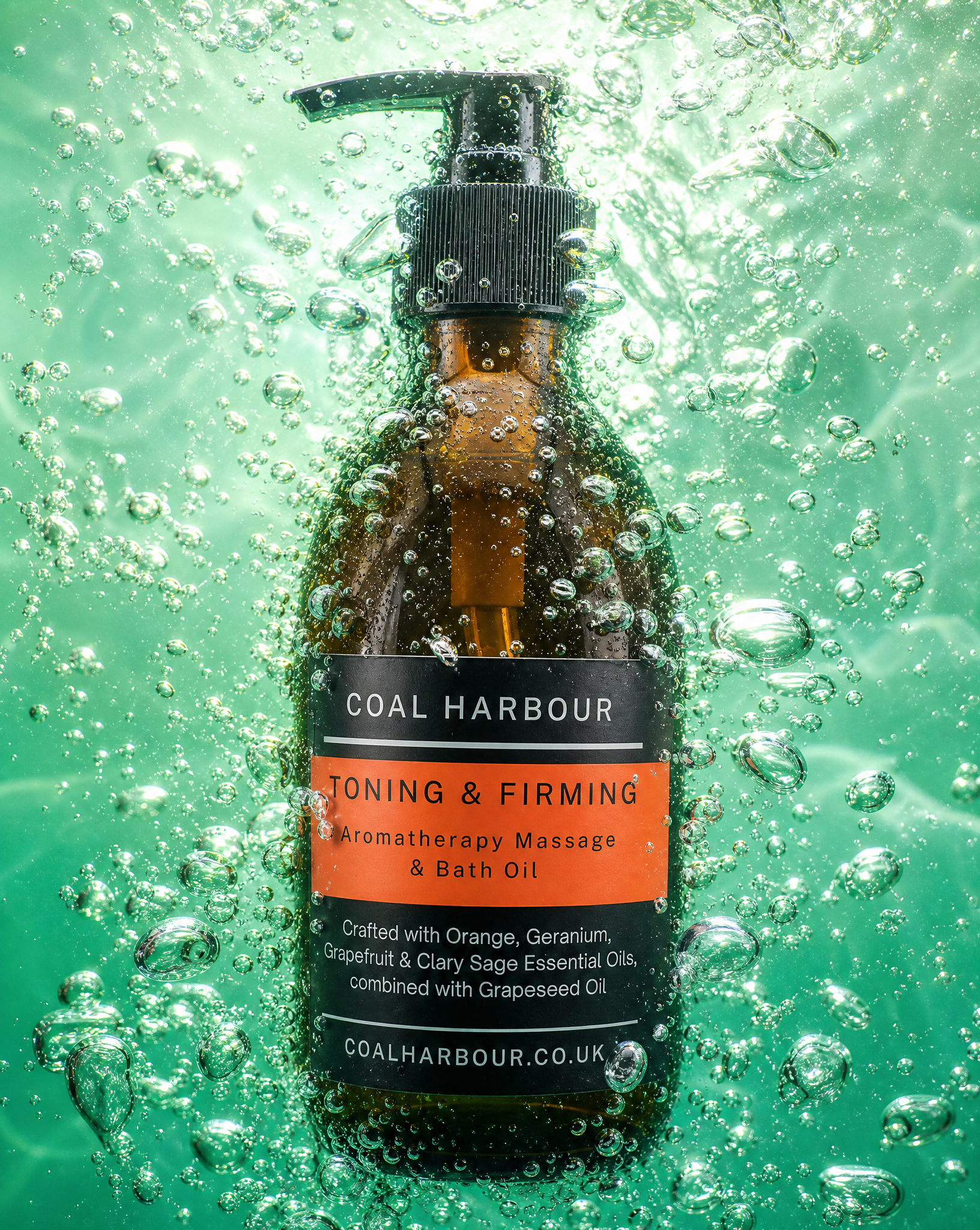 Toning &amp; Firming Aromatherapy Massage and Bath Oil