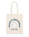 Beige Moomintroll Greeting Tote Bag
