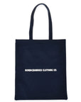 Navy Blue Camping Tote Bag with Moomintroll Design