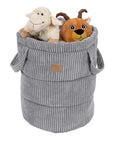 Toy Storage Basket for Kids – Grey