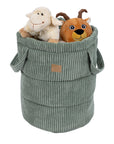 Toy Storage Basket for Kids – Olive Green