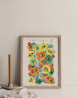 No.013 - Summer Poppies - Vintage Archive Poster Prints