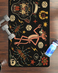 Macabre & Mantras — Tattoo Design Yoga Mat (3mm) | Yune Yoga-4