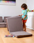 Transformable Kids Play Mat and Couch for Playtime and Relaxation-4