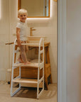 Transformable Kitchen Tower - Sleekstep and High Chair Combo