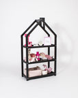 House Shaped Kids Shelf for Playful Storage
