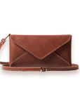 Model Leather Clutch Bag