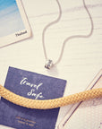 Travel Safe Recycled Silver Silver Necklace