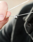 Travel Safe Recycled Silver Silver Necklace