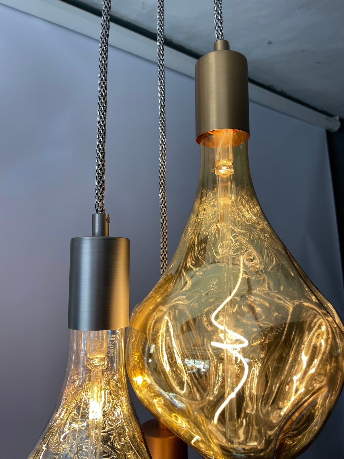 5 Light Cluster Evo Pendant Chandelier | Stairwell &amp; High Ceiling Lighting UK