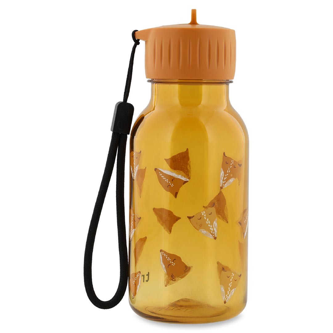 Kids Water Bottle 350ml in Fierce Fox Design