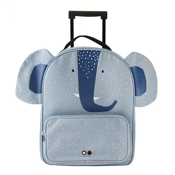 Water Repellent Travel Trolley for Kids Mr Elephant
